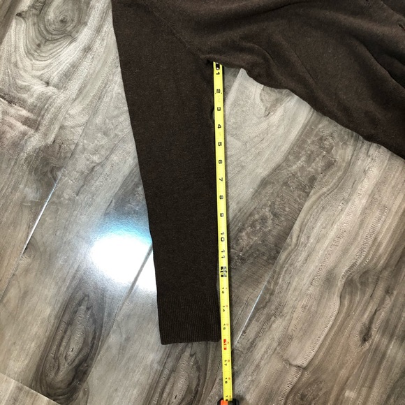 DONATED Soft comfy brown cardigan - Picture 9 of 13